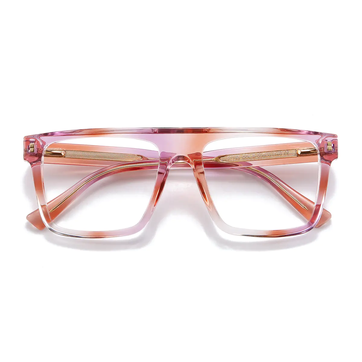 Aviator Gradient Pink Eyeglasses