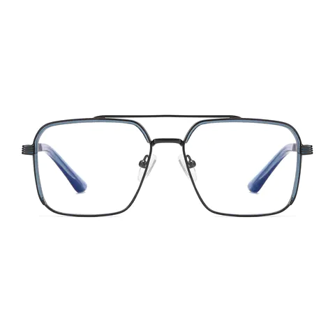 Aviator Blue Eyeglasses