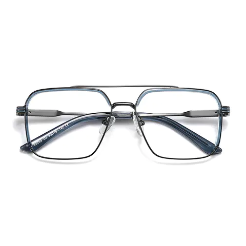 Aviator Blue Eyeglasses