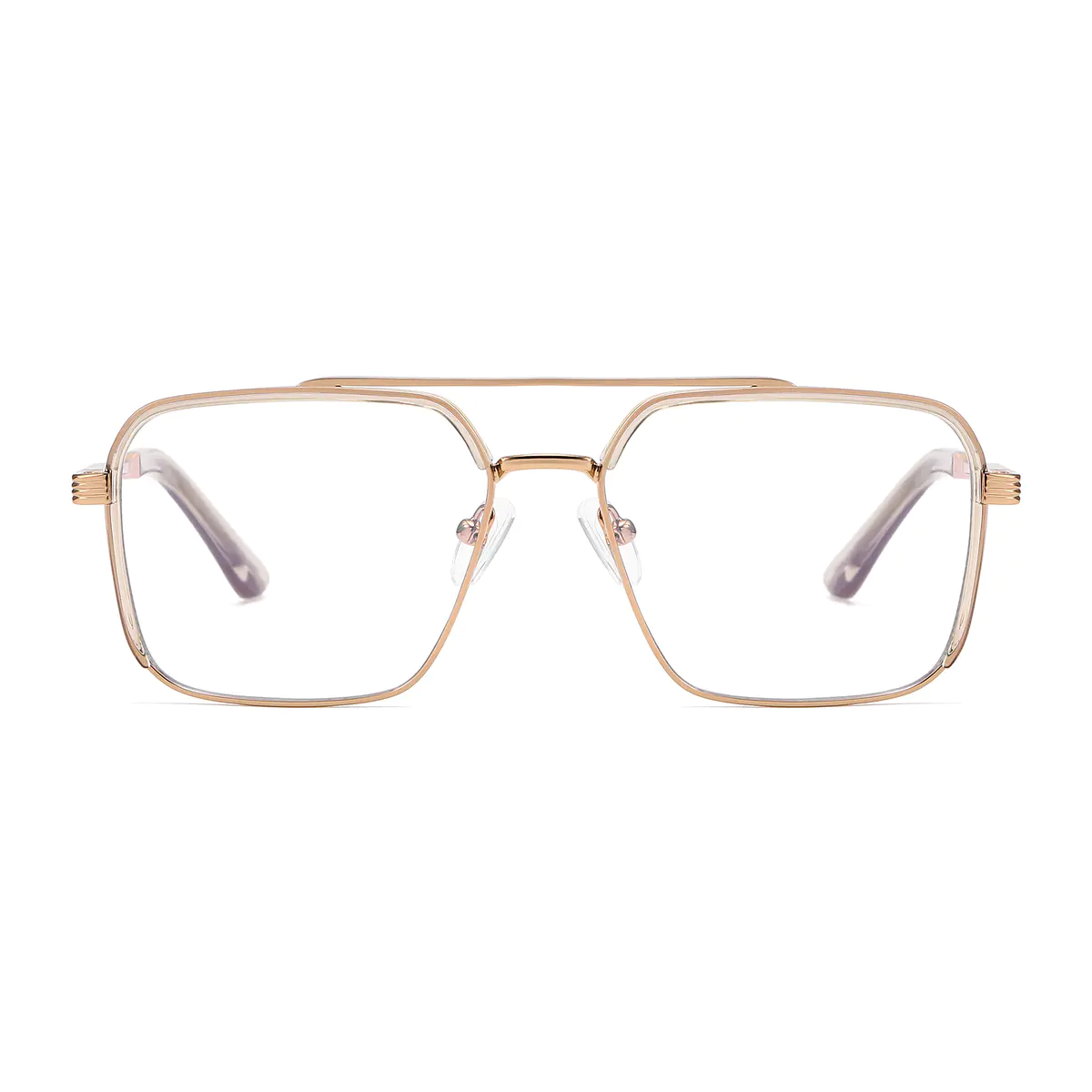 Aviator Gold Eyeglasses