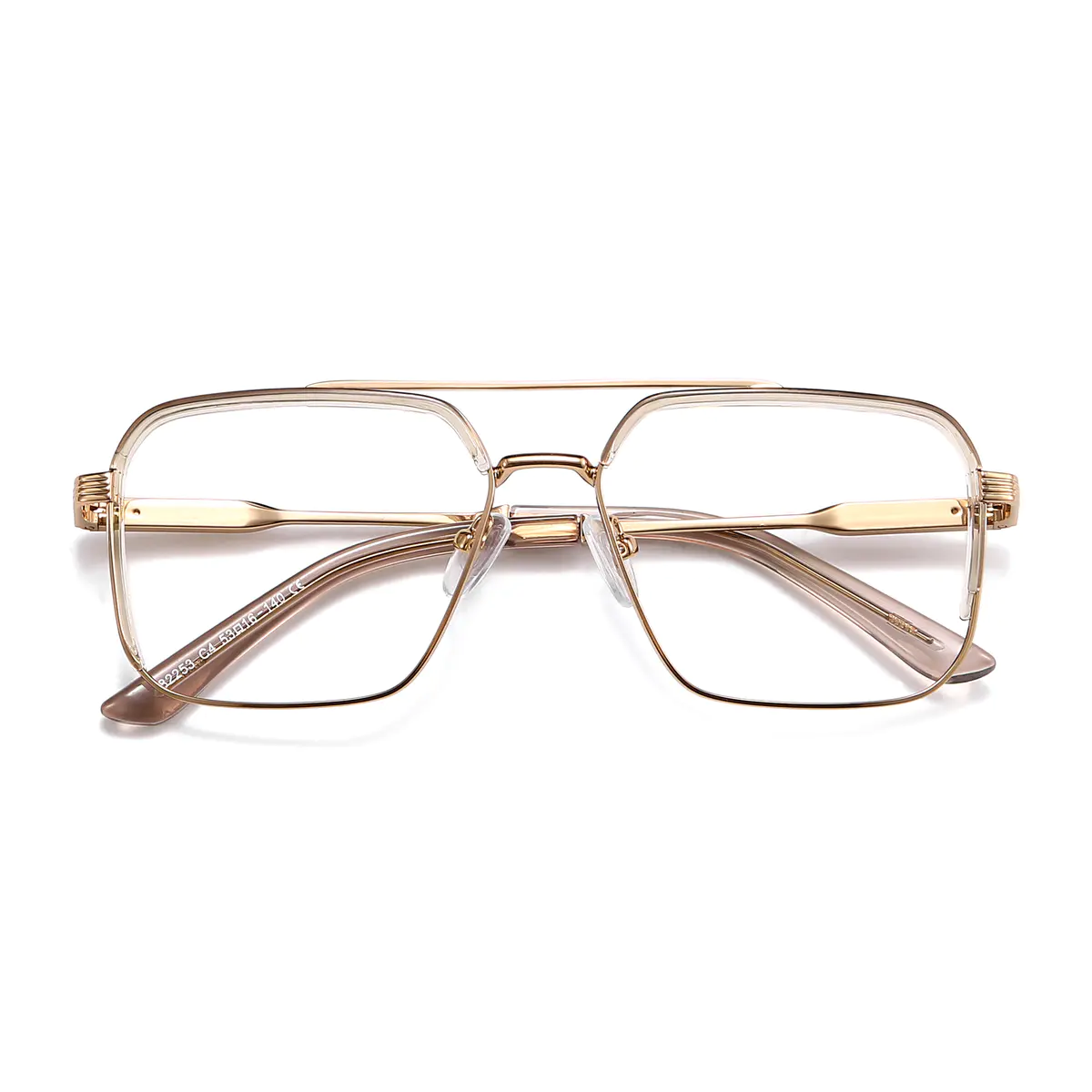 Aviator Gold Eyeglasses