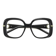 Square Black Eyeglasses