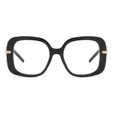 Square Black Eyeglasses