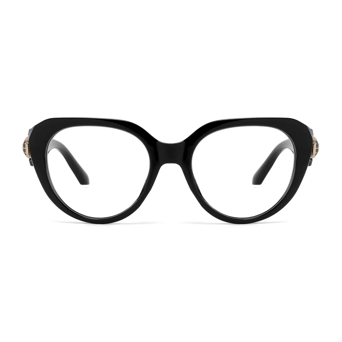 Cat-eye Black Eyeglasses