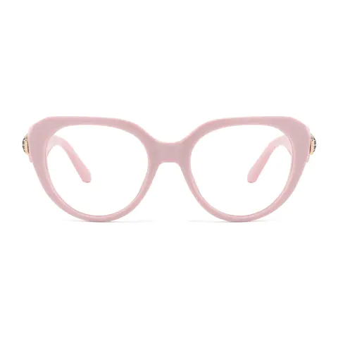 Cat-eye Pink Eyeglasses