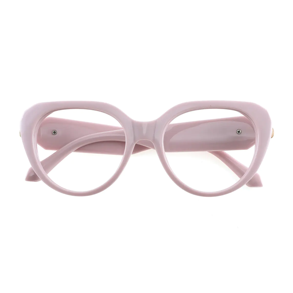 Cat-eye Pink Eyeglasses