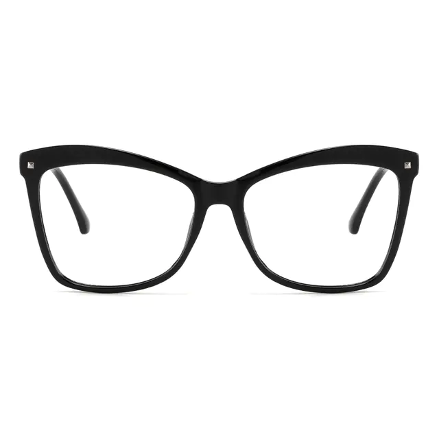 Cat-eye Black Eyeglasses
