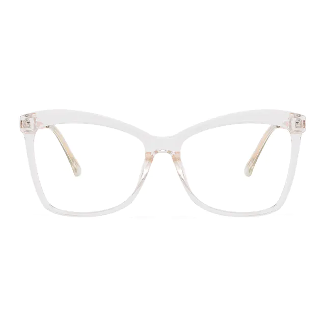 Cat-eye Clear Eyeglasses