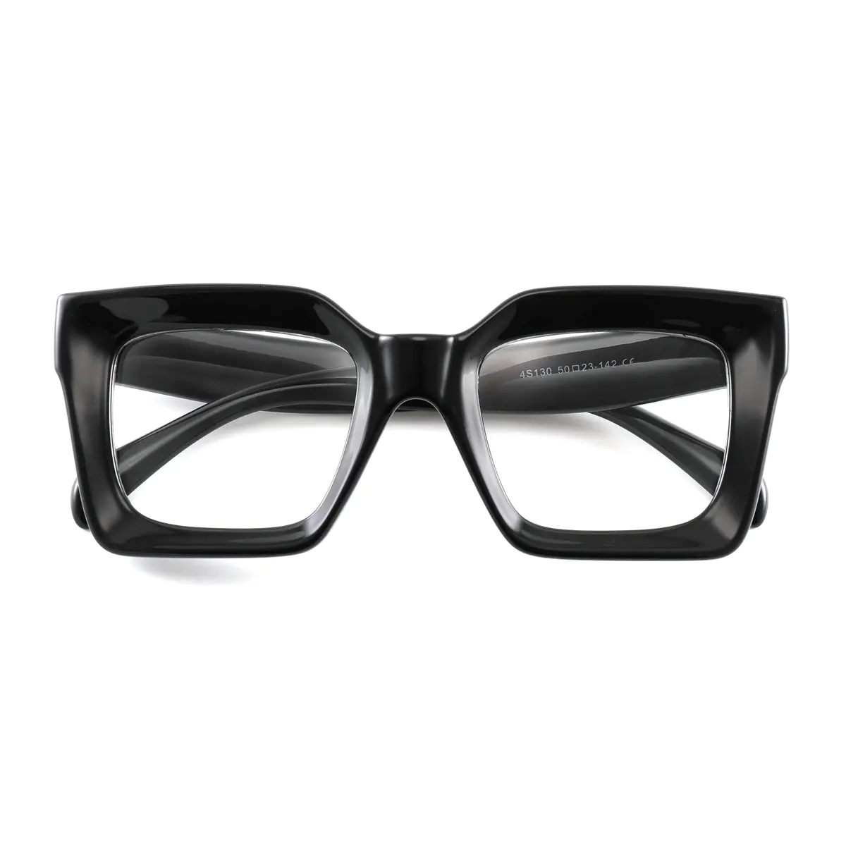 Square Black Eyeglasses