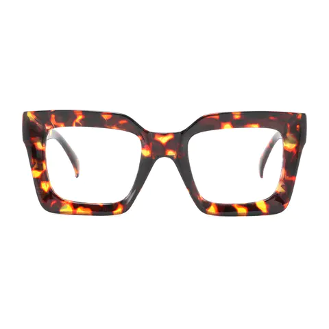 Square Tortoiseshell Eyeglasses
