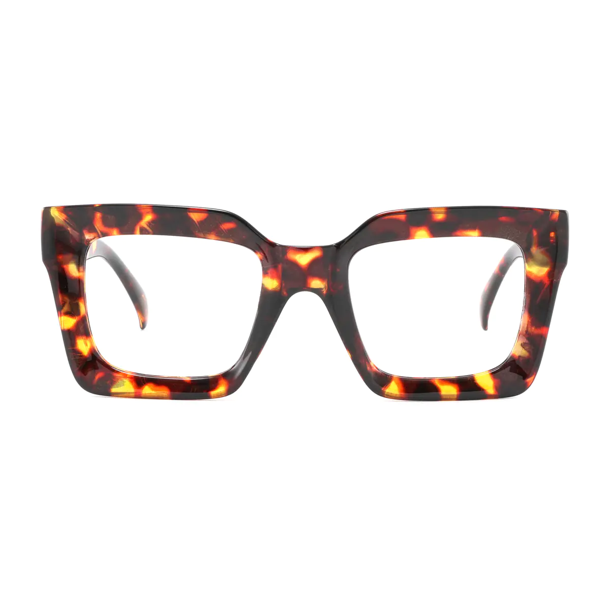 Square Tortoiseshell Eyeglasses