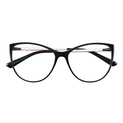 Cat-eye Black Eyeglasses