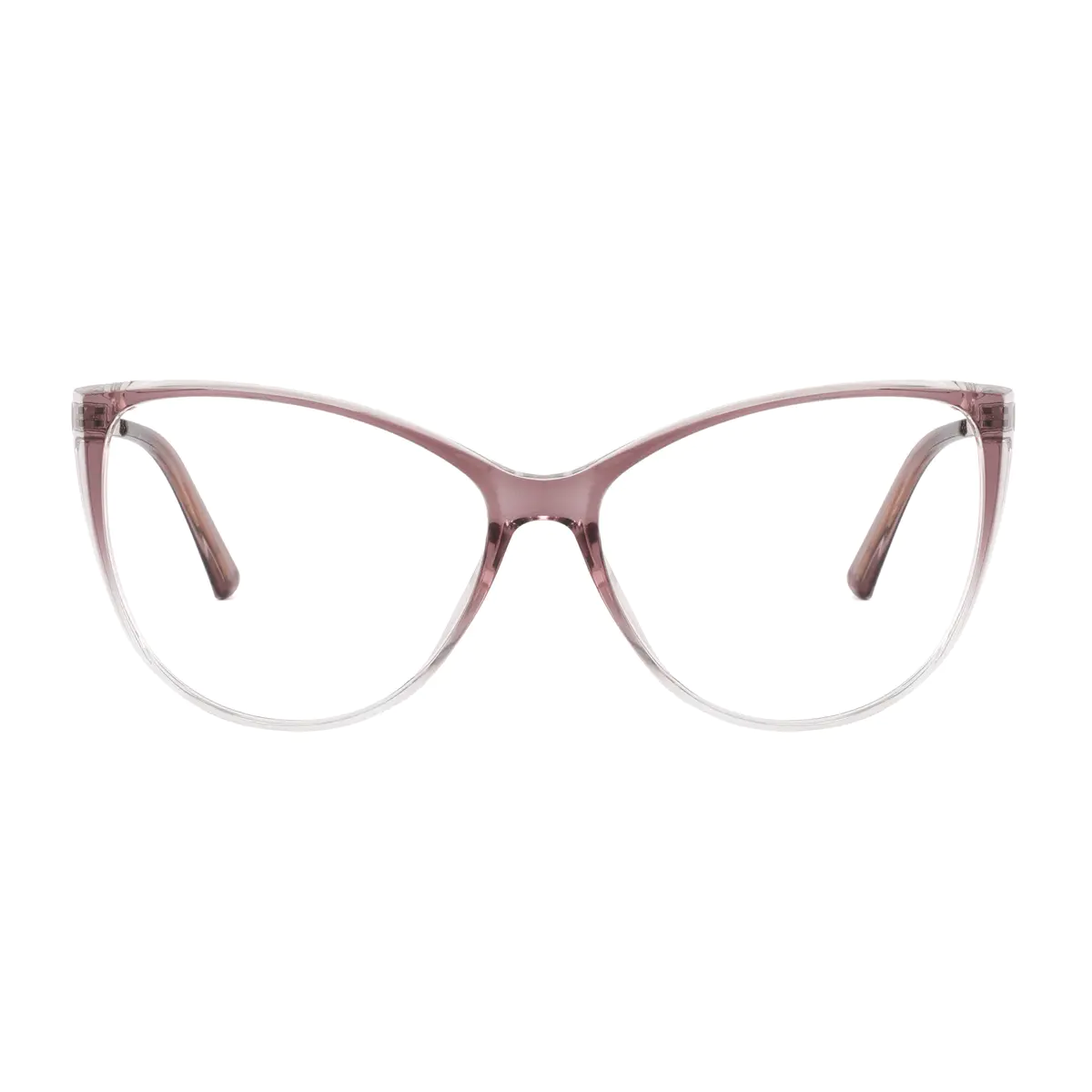Cat-eye Gradient Purple Eyeglasses