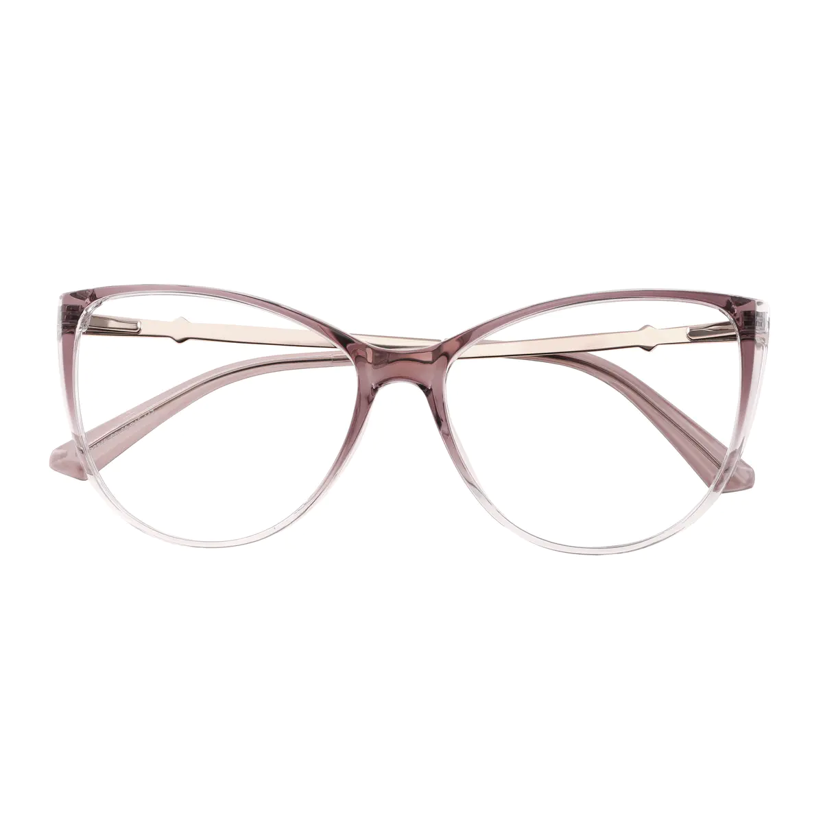 Cat-eye Gradient Purple Eyeglasses