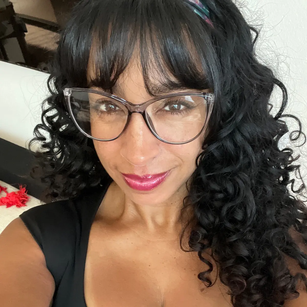 Cat-eye Grey Eyeglasses