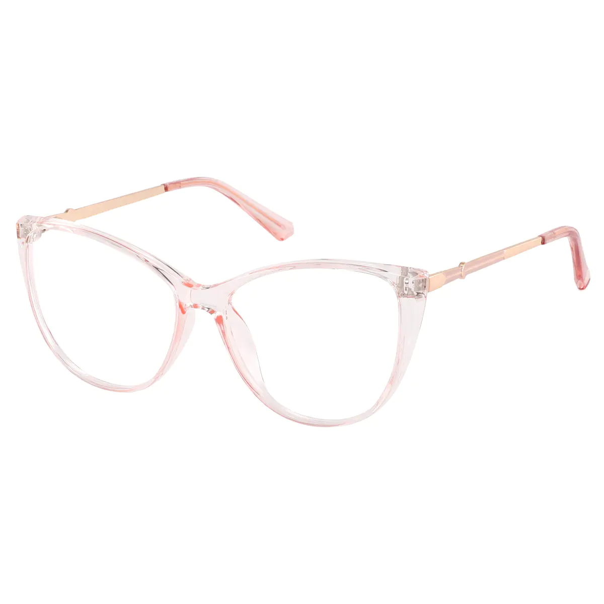 Cat-eye Pale Pink Eyeglasses