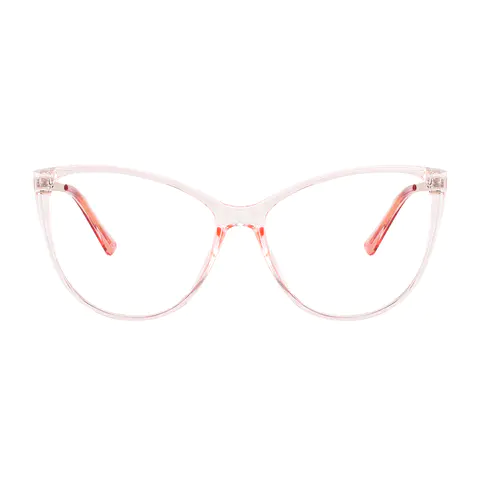 Cat-eye Pale Pink Eyeglasses