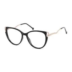 Cat-eye Black/Gold Eyeglasses