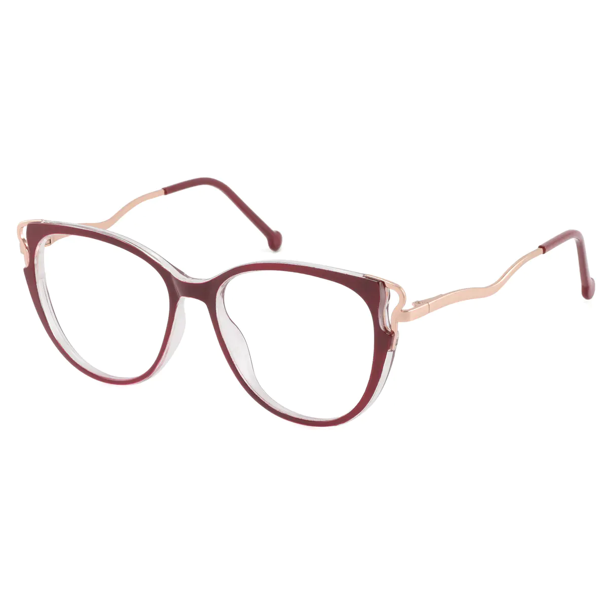Cat Eye Red/Gold