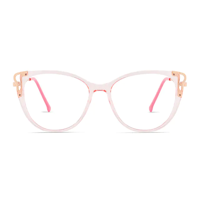 Cat-eye Pink Eyeglasses