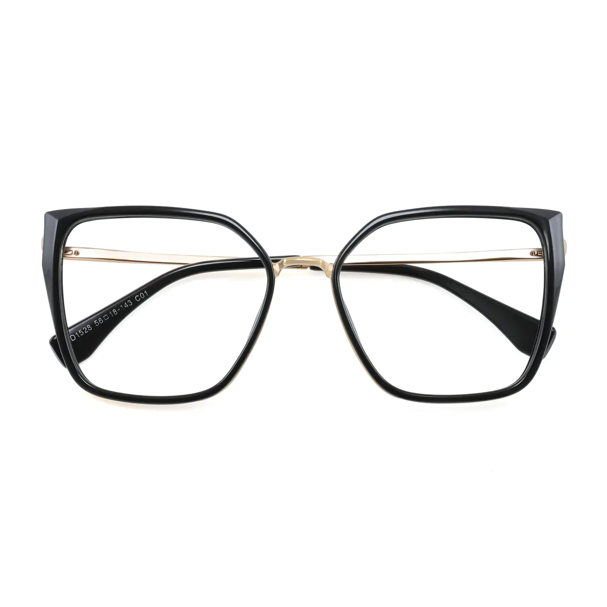 Square Black Eyeglasses