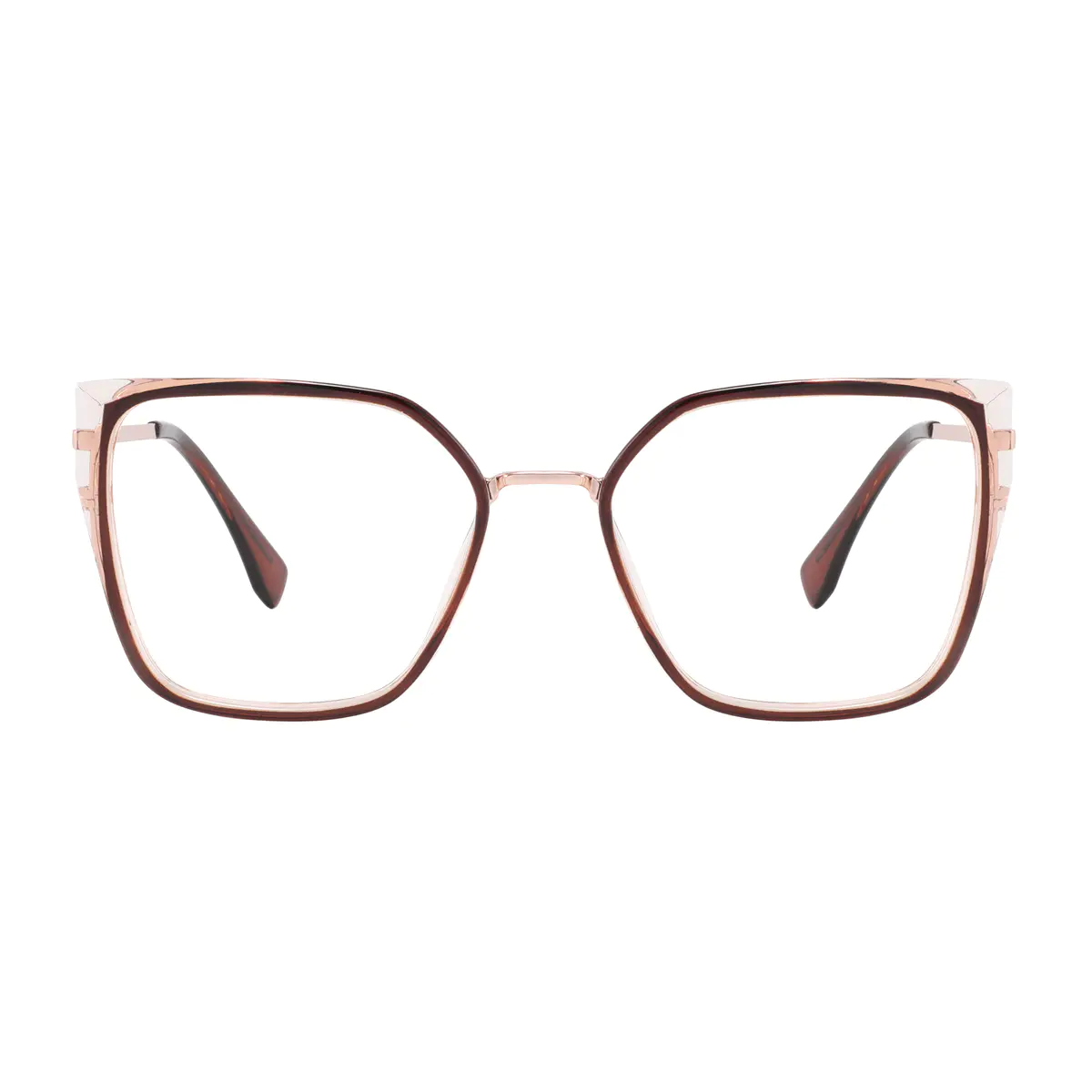 Square Wine Eyeglasses