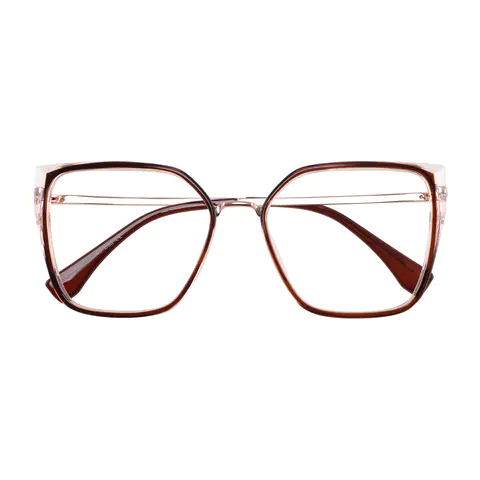 Square Wine Eyeglasses