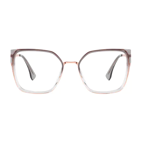 Square Gradient Gray Eyeglasses