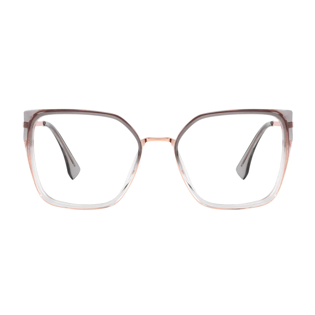 Square Gradient Gray Eyeglasses