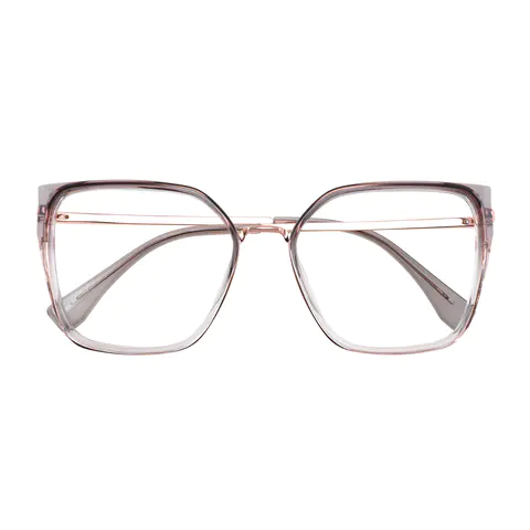 Square Gradient Gray Eyeglasses