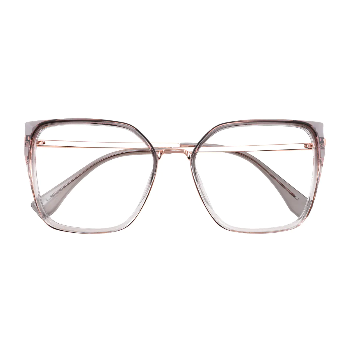 Square Gradient Gray Eyeglasses