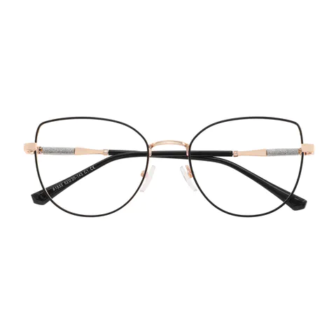 Cat-eye Black Eyeglasses