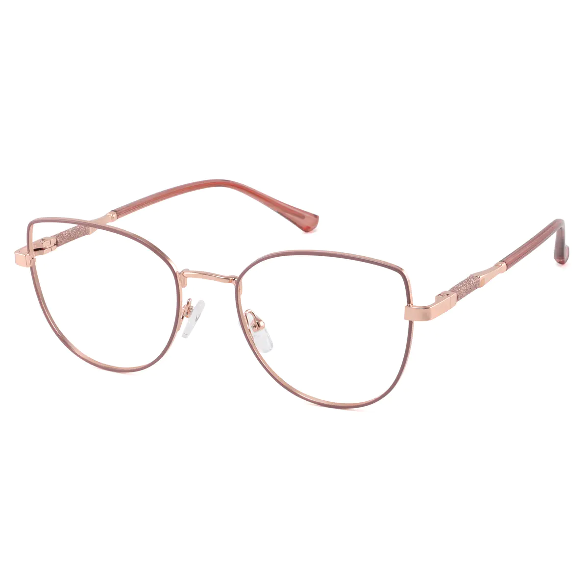 Cat-eye Pink Eyeglasses