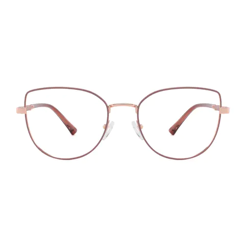 Cat-eye Pink Eyeglasses