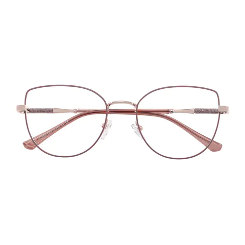 Cat-eye Pink Eyeglasses