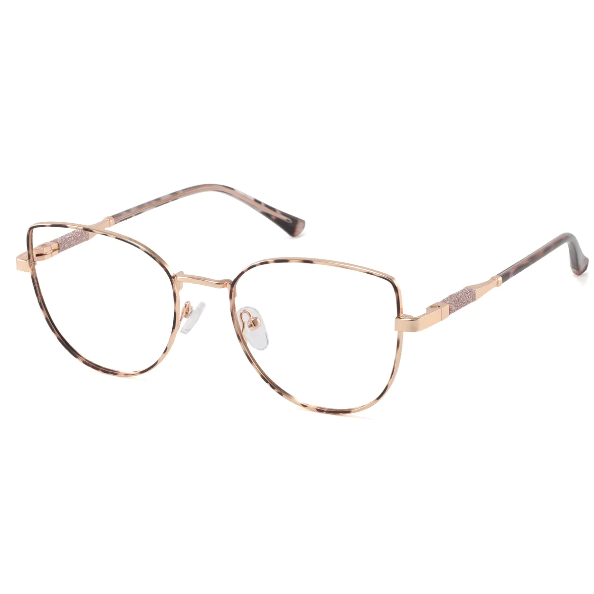 Cat-eye Ivory Tortoiseshell Eyeglasses