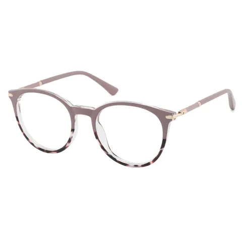 Round Tortoiseshell Eyeglasses