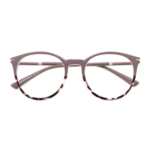 Round Tortoiseshell Eyeglasses