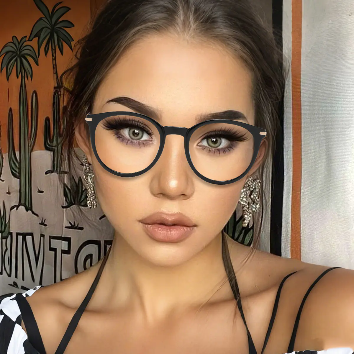 Round Tortoiseshell Eyeglasses