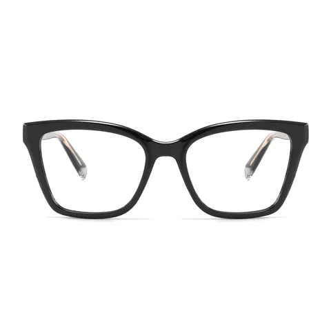 Square Black Eyeglasses