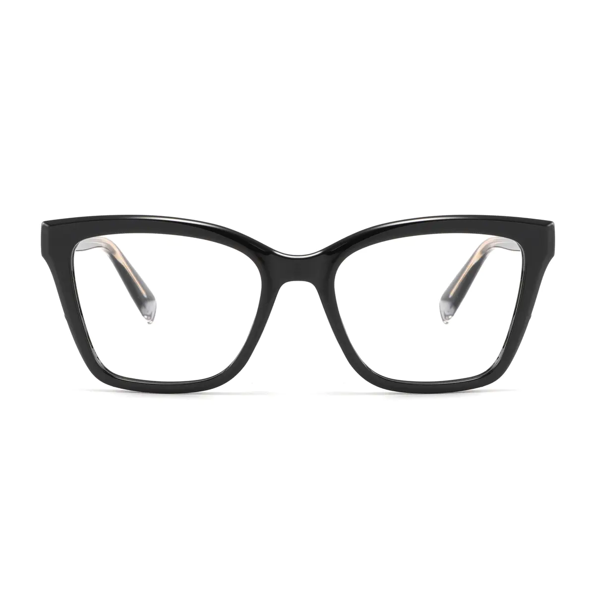 Square Black Eyeglasses