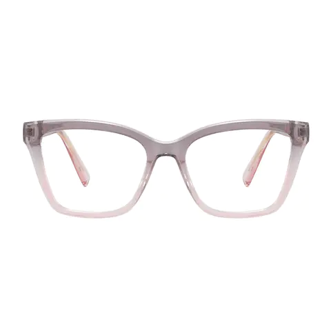 Square Gradient Gray Eyeglasses