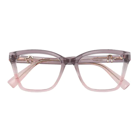 Square Gradient Gray Eyeglasses