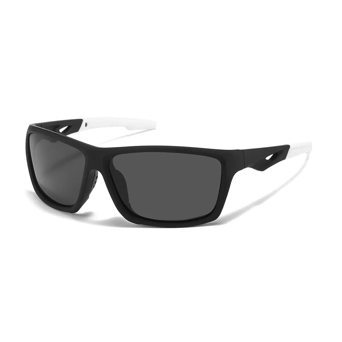 Rectangle Black/White Sunglasses