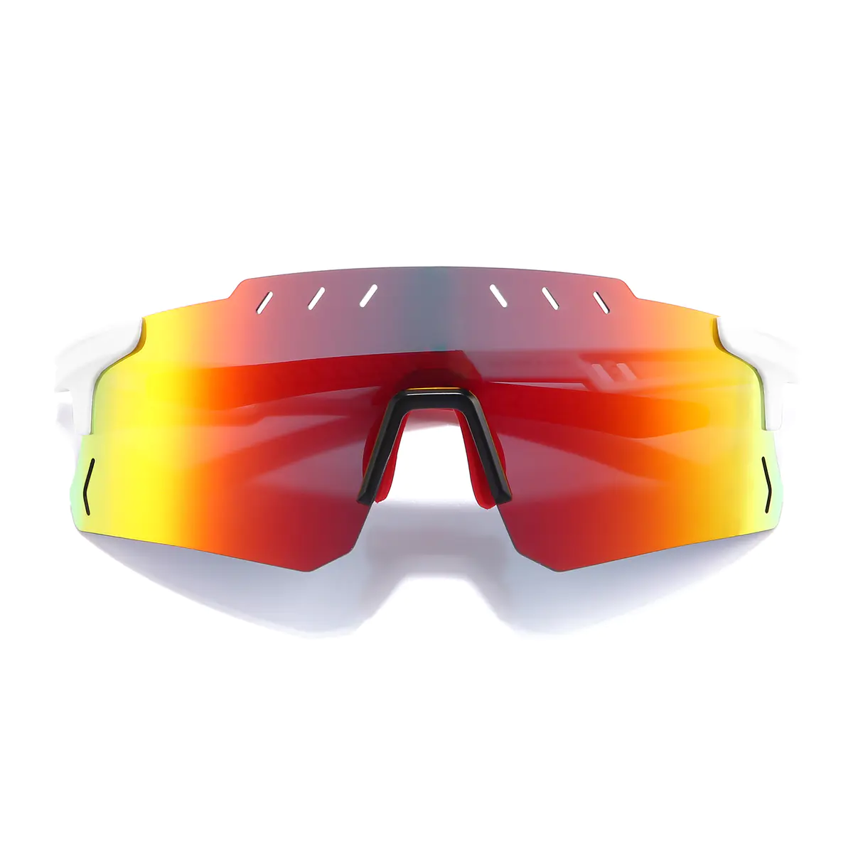 Geometric White Sunglasses