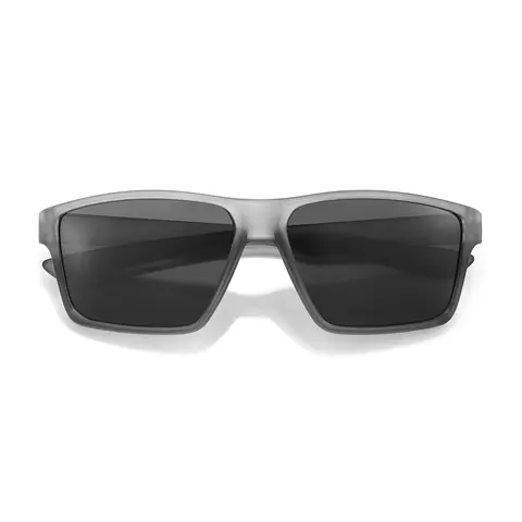 Rectangle Transparent Gray Sunglasses