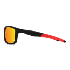 Rectangle Red/Black Sunglasses