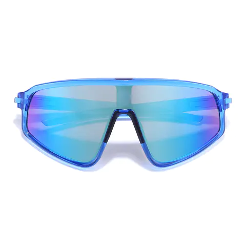 Geometric Blue Sunglasses