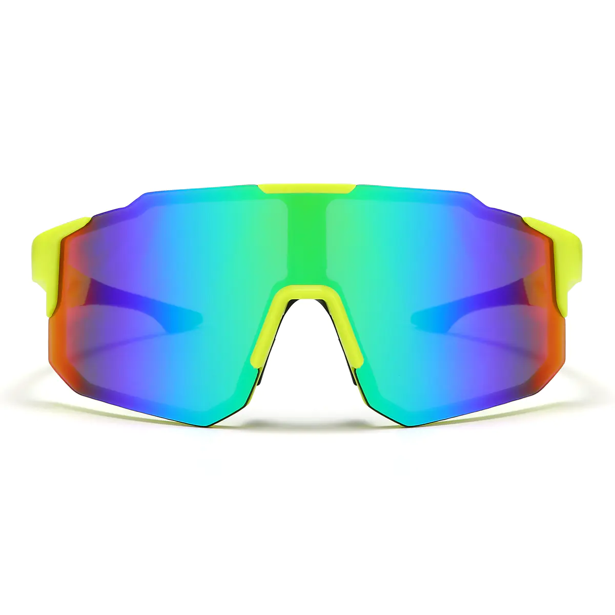 Geometric Yellow Sunglasses