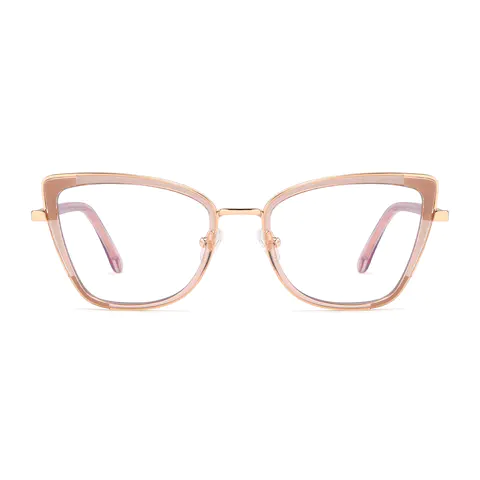 Rectangle Rose Gold Eyeglasses